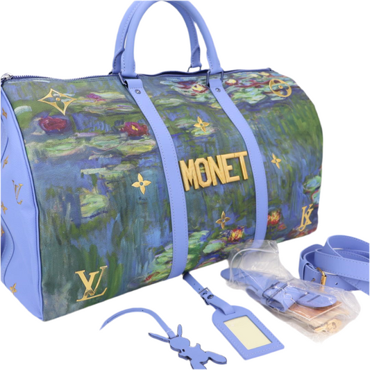 ルイ ヴィトン LOUIS VUITTON ストンバッグ モネ キーポル バンドリエール 50 美品