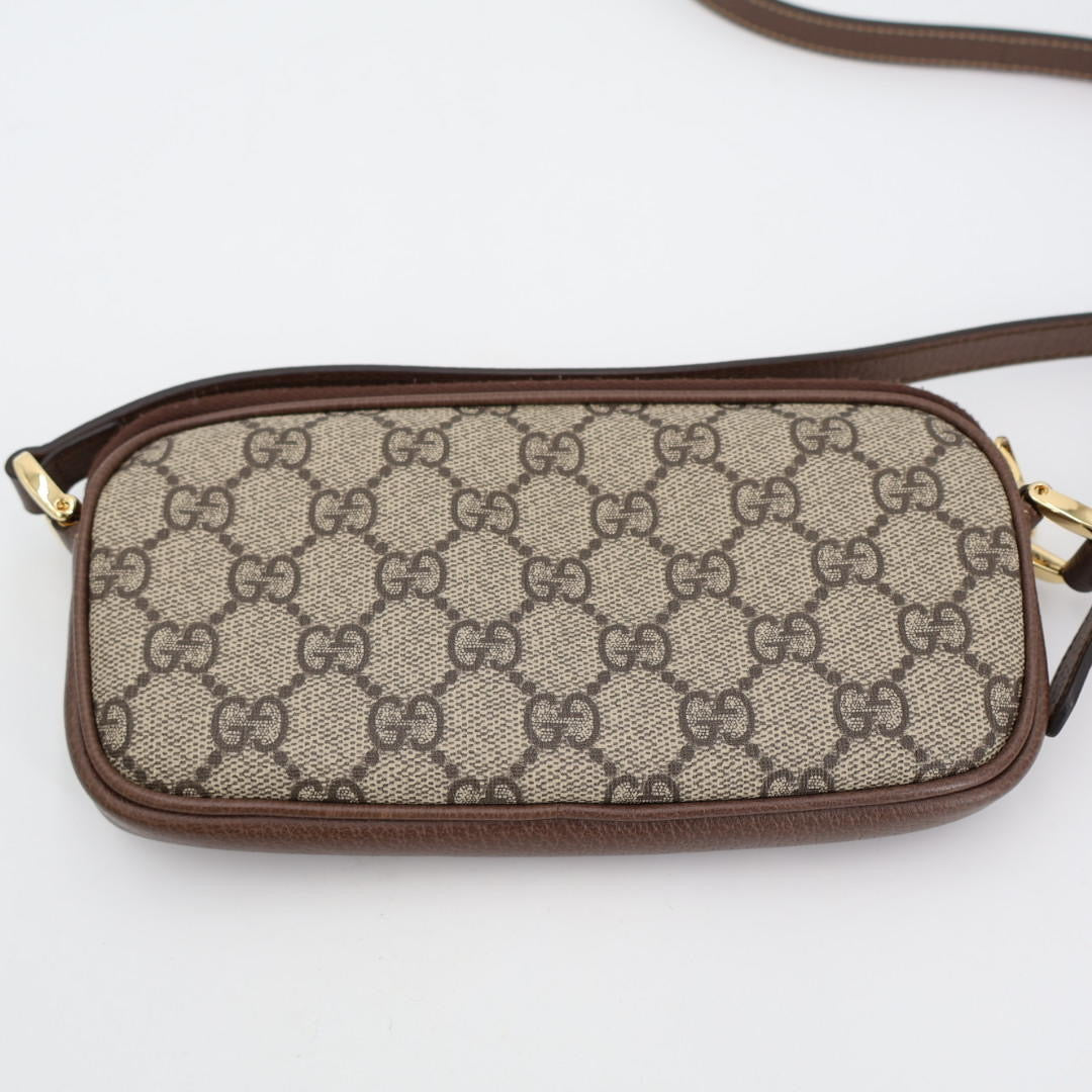 グッチ GUCCI 斜め掛け ショルダーバッグ レディース ブランド GUCCI オフィディア ショルダーバッグ 598664 ベージュ バッグ 美品