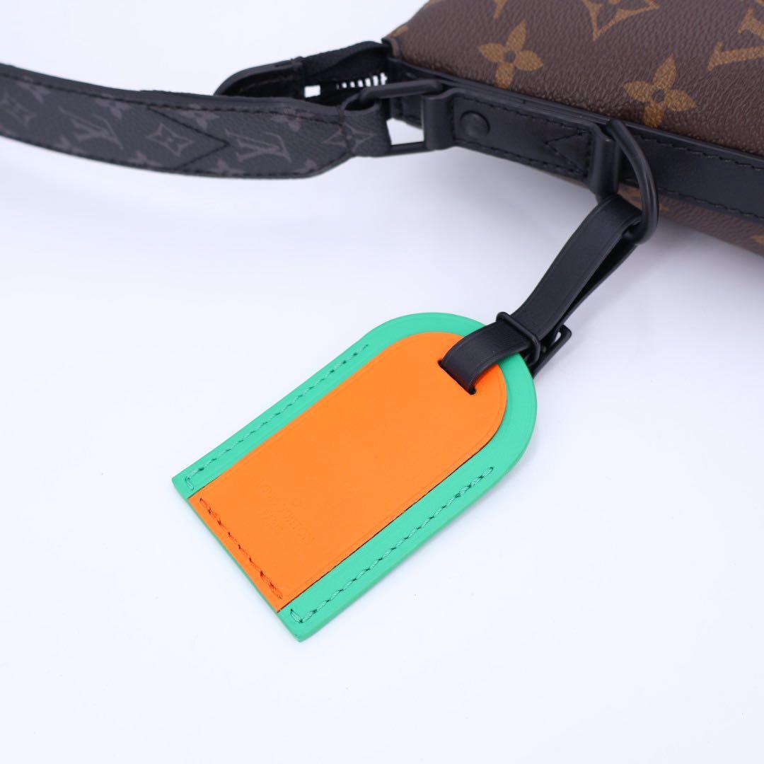 ルイヴィトン LOUIS VUITTON M57966 モノグラムxモノグラム･エクリプスxラバー クルーザー･メッセンジャー バッグ 美品