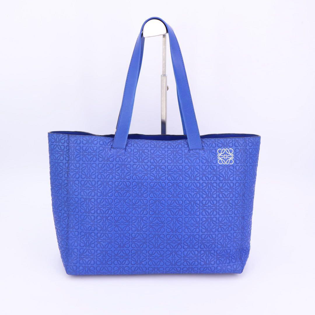 ロエベ LOEWE リピートアナグラム イーストウエストショッパー トートバッグ ショルダーバッグ 肩掛け ハンドバッグ