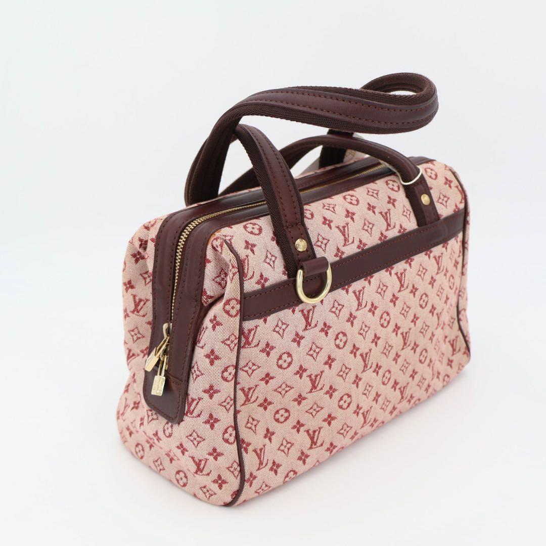 ルイヴィトン LOUIS VUITTON モノグラムミニ ジョセフィーヌPM ハンドバッグ ショルダーバッグ キャンバス レザー スリーズ M92314