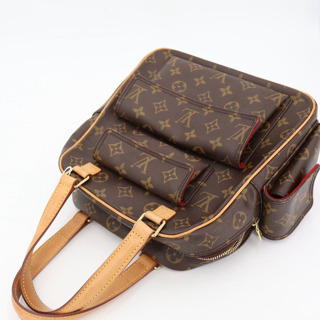ルイ・ヴィトン Louis Vuitton エクサントリ シテ 手提げ ハンドバッグ モノグラム ブラウン M51161 レディース