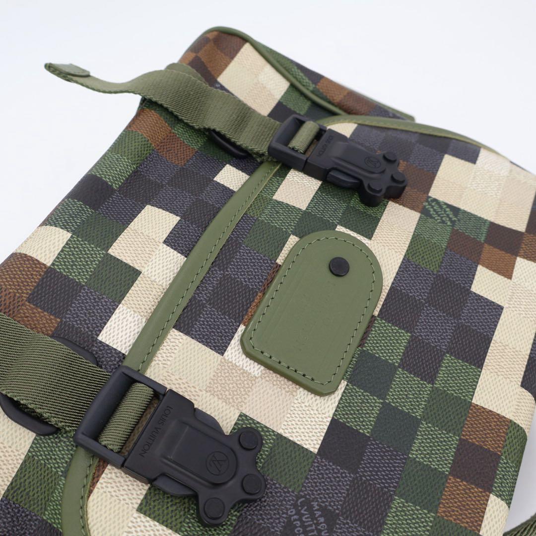 ルイ・ヴィトン LOUIS VUITTON ダモフラージュ キャンバス トレイル メッセンジャー M24449