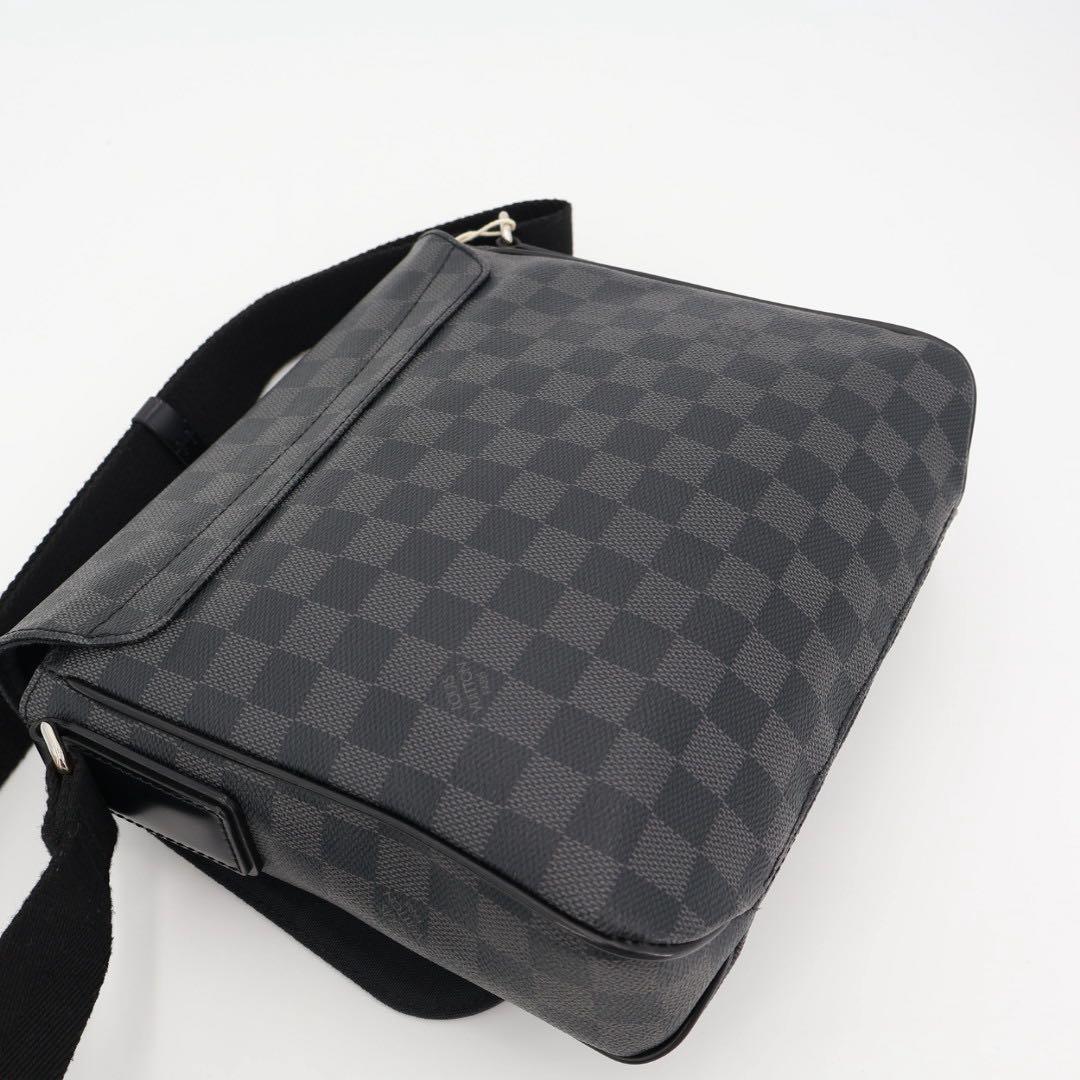 ルイ・ヴィトン LOUIS VUITTON ダミエグラフィット ディストリクトPM ショルダーバッグ メッセンジャーバッグ