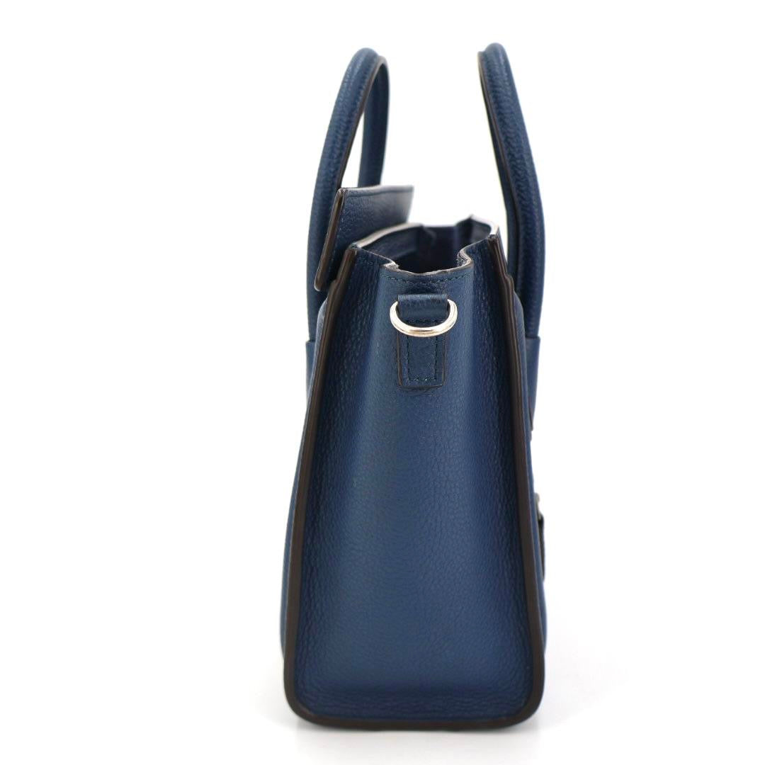 CELINE ラゲージ ナノショッパー ショルダーバッグ ハンドバッグ 2way