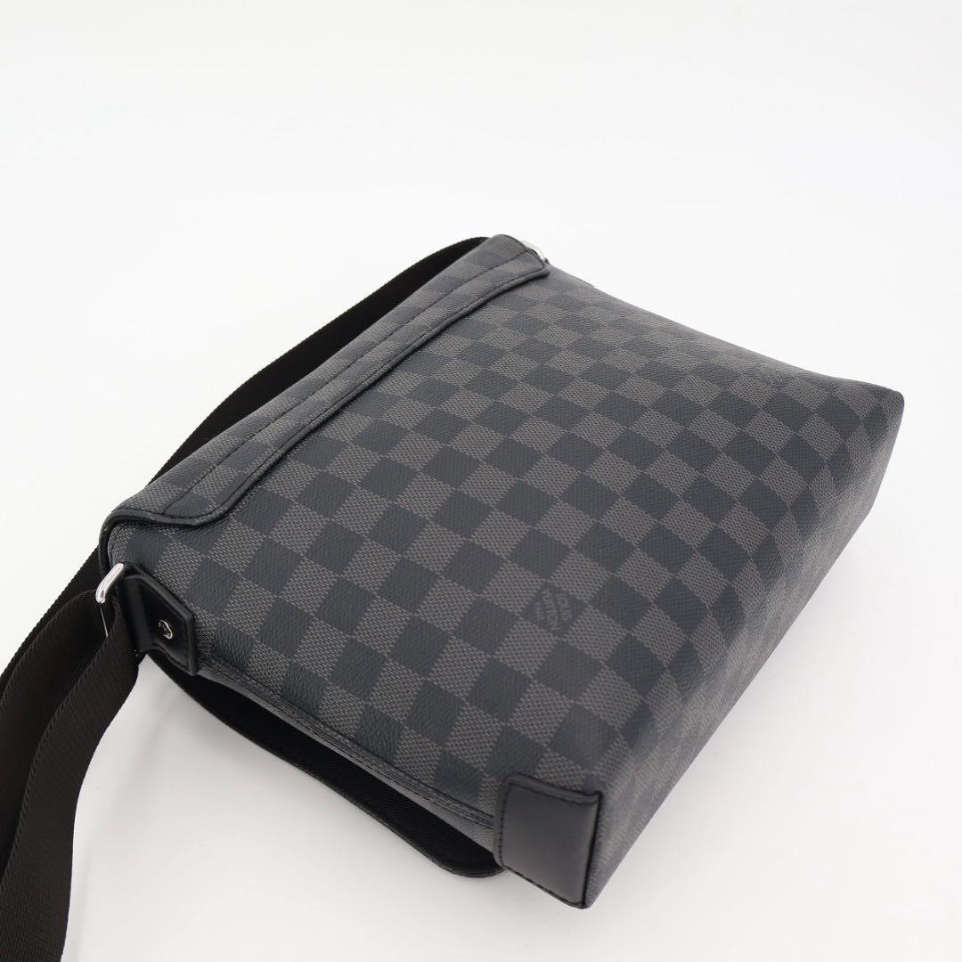 ルイ・ヴィトン LOUIS VUITTON N40349 ダミエ・グラフィット 斜め掛け ディストリクト PM NV2 ショルダーバッグ