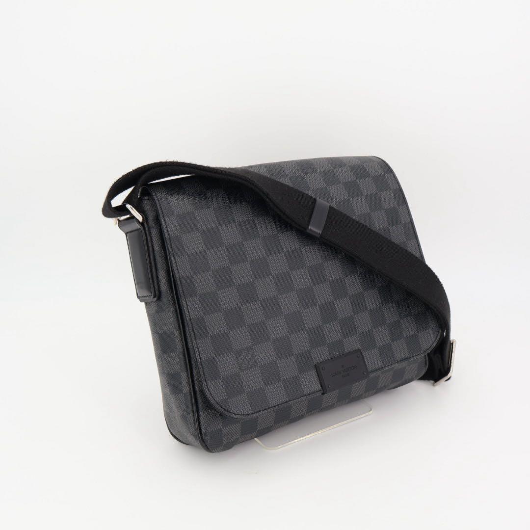 ルイ・ヴィトン LOUIS VUITTON ダミエグラフィット ディストリクトPM ショルダーバッグ メッセンジャーバッグ