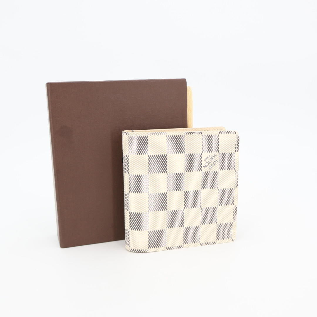 ルイヴィトン LOUIS VUITTON ポルトフォイユ マルコ 二つ折り財布 ダミエ