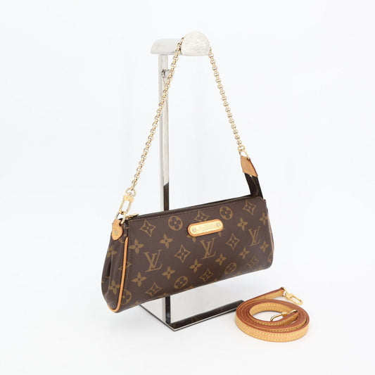 ルイ ヴィトン LOUIS VUITTON モノグラム エヴァ ブラウン M95567 モノグラムキャンバス レディース ショルダーバッグ ヴィトンバッグ バック ブランド
