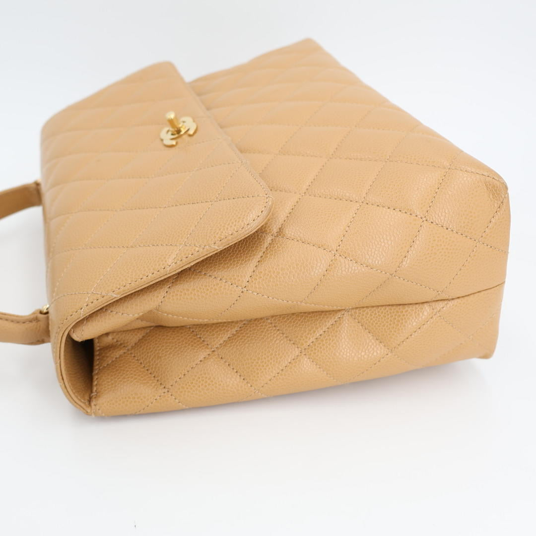 シャネル CHANEL マトラッセ ケリー型 トップハンドルバッグ