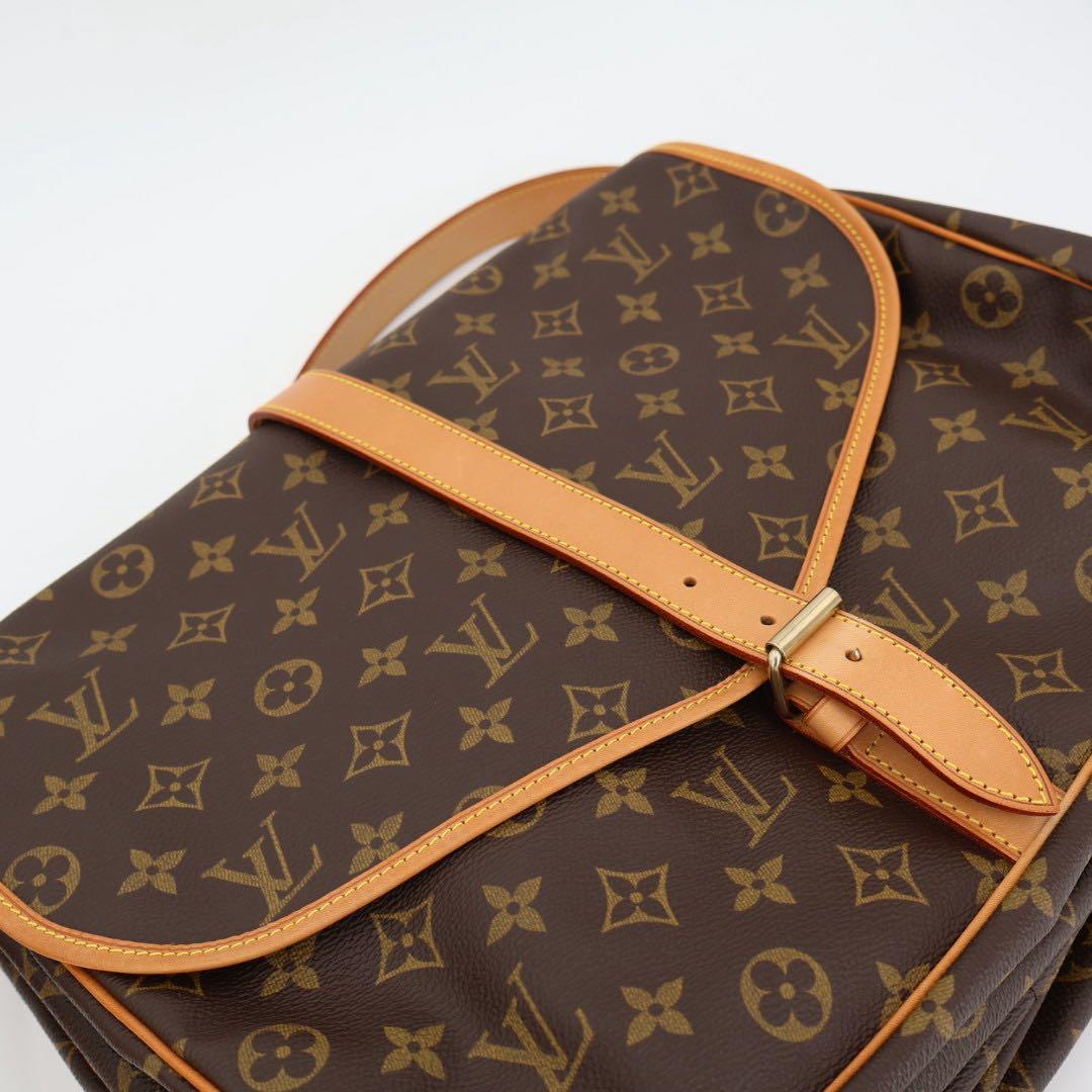 ルイヴィトン LOUIS VUITTON モノグラム ソミュール35 斜め掛け ショルダーバッグ