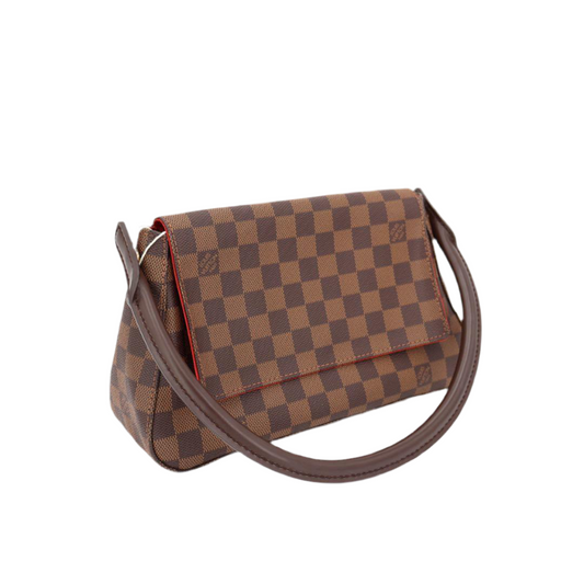 ルイヴィトン LOUIS VUITTON ダミエ・ジェアン ミニルーピング ハンドバッグ N51147