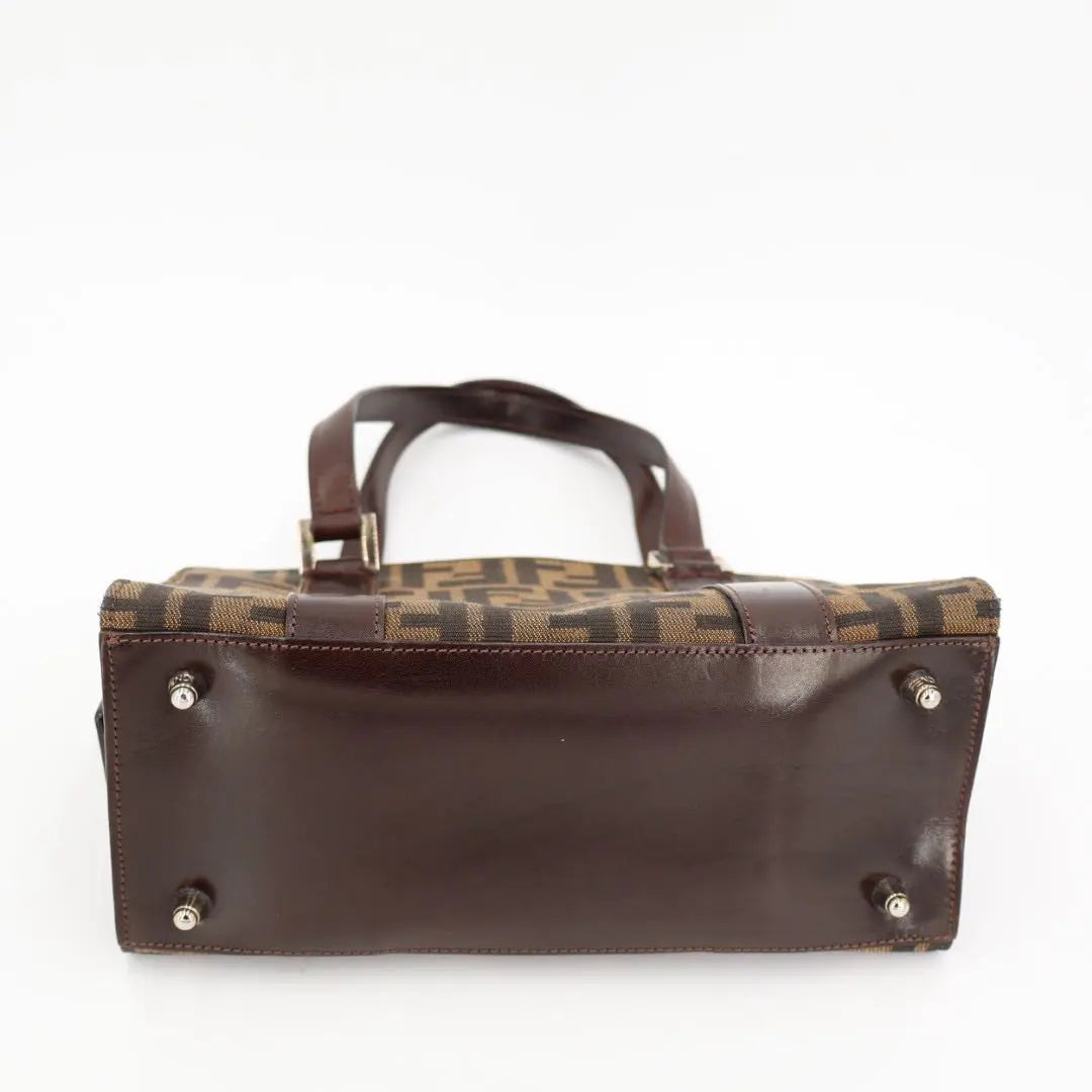 フェンディ FENDI ズッカ柄 ミニハンドバッグ