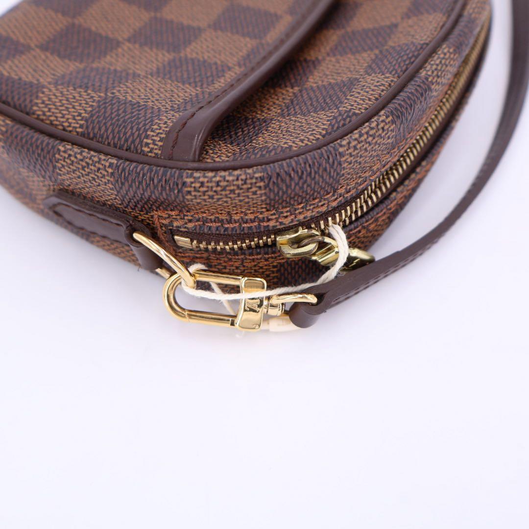 ルイ ヴィトン LOUIS VUITTON N51296 ポシェット イパネマ ダミエ エベヌ ショルダーバッグ ダミエキャンバス レディース
