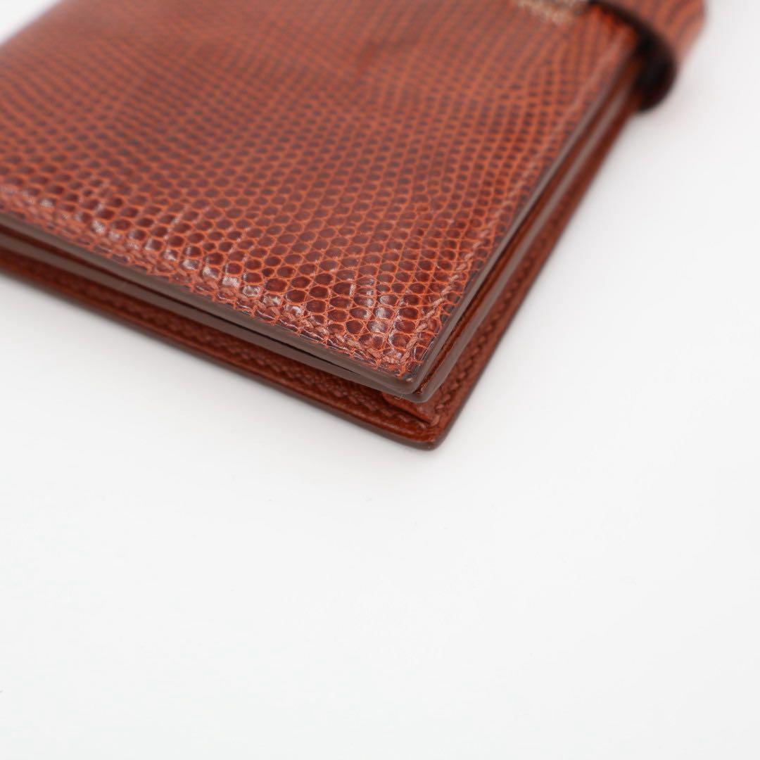エルメス HERMES べアンスフレ 長財布 ボルドー リザード